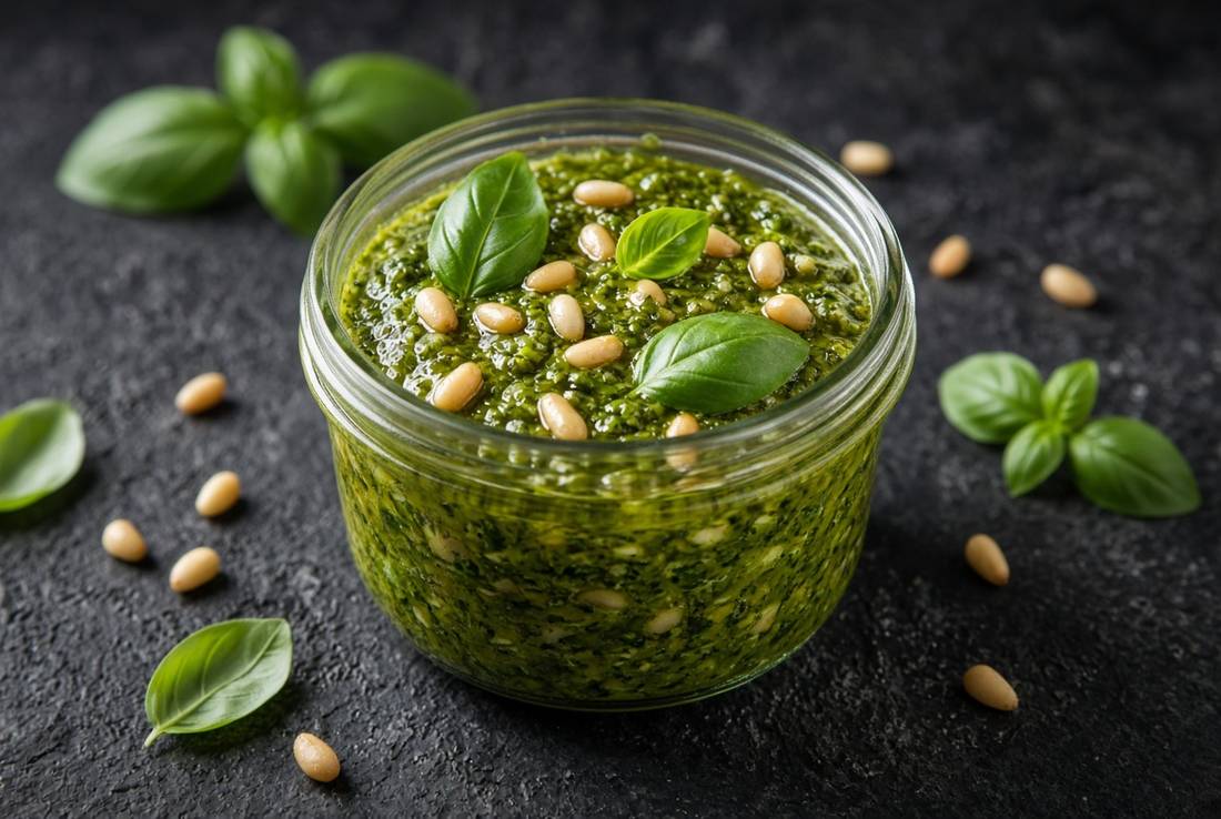 Floreli pesto genovese