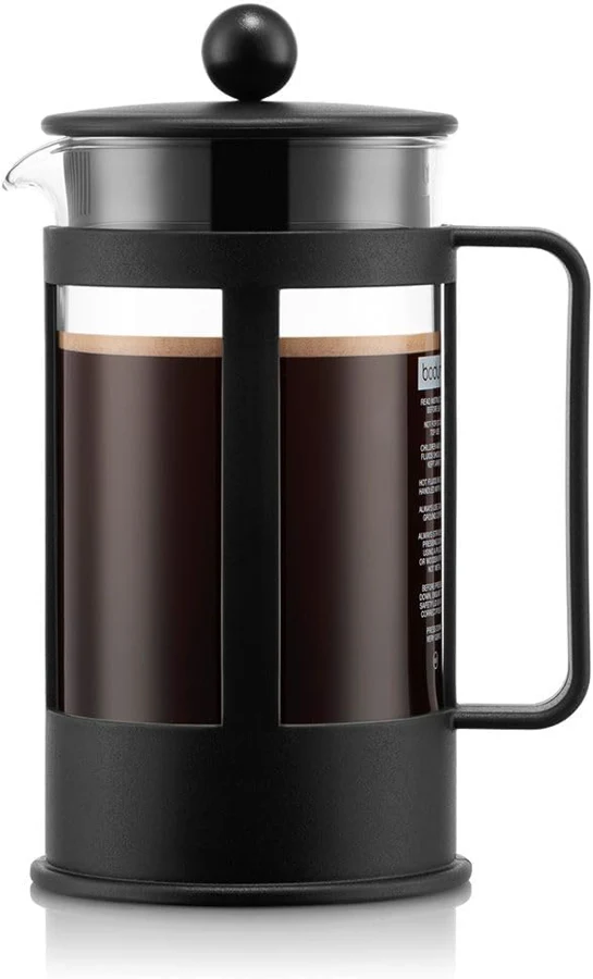 Bodum Kenya de émbolo 1 l negra