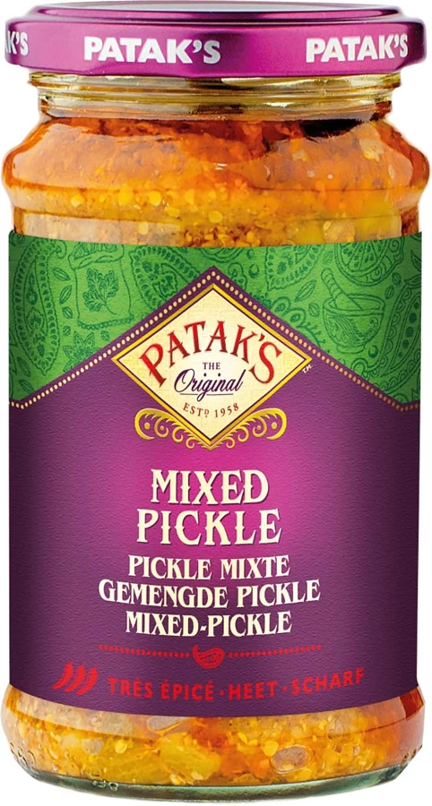 Patak's Mixed Pickle de frutas y verduras