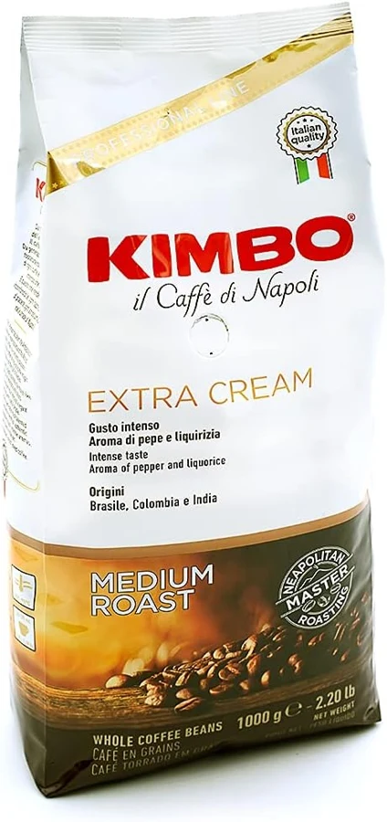 Kimbo Extra Cream en grano