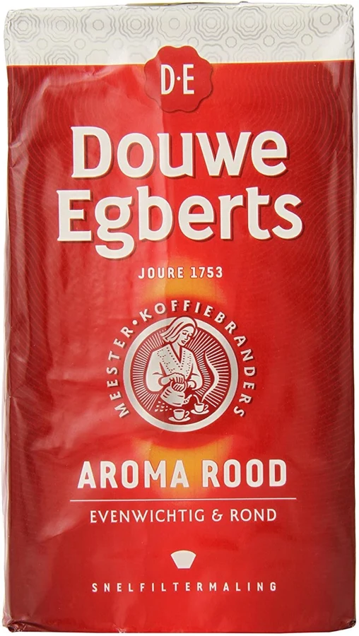 Douwe Egberts Aroma Rood molido, 2 × 500 g