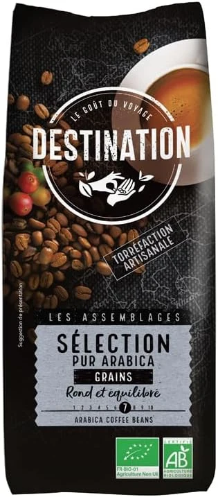 Destination Café ecológico arábica en grano