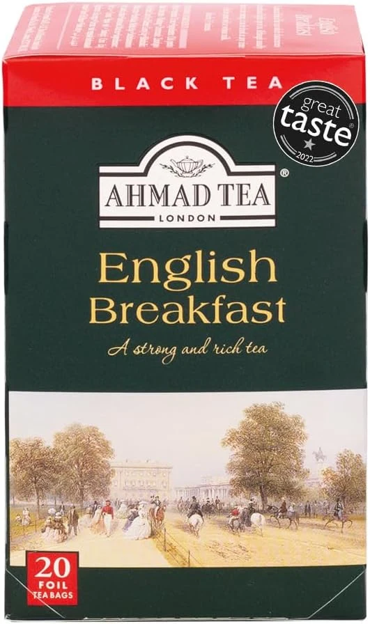 Ahmad Tea English Breakfast 20 bolsitas de 2 g