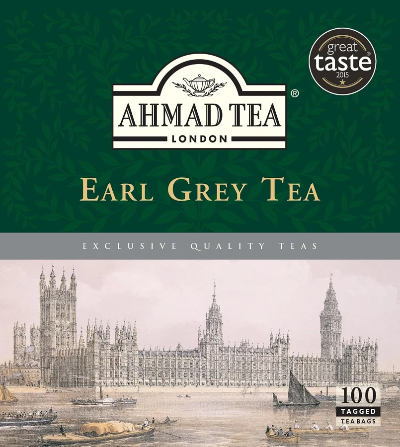 Ahmad Tea Earl Grey 100 bolsitas