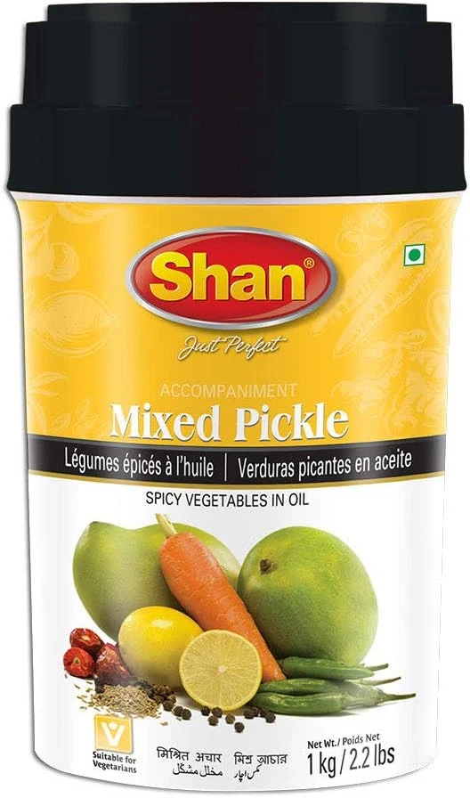 Shan Mixed Pickle picante en aceite