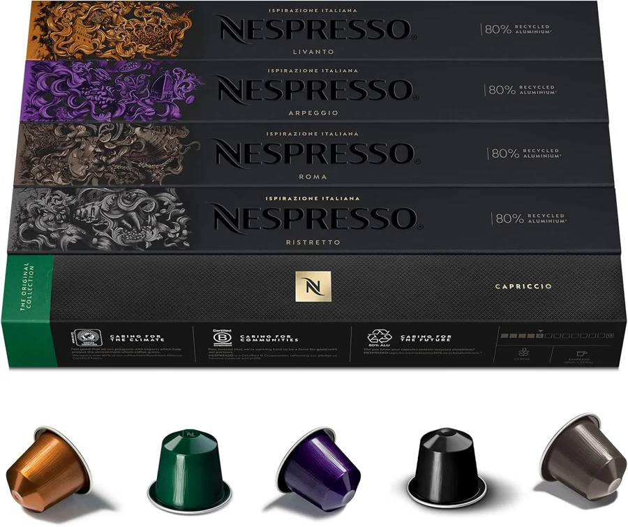 Nespresso Original surtido de cinco variedades