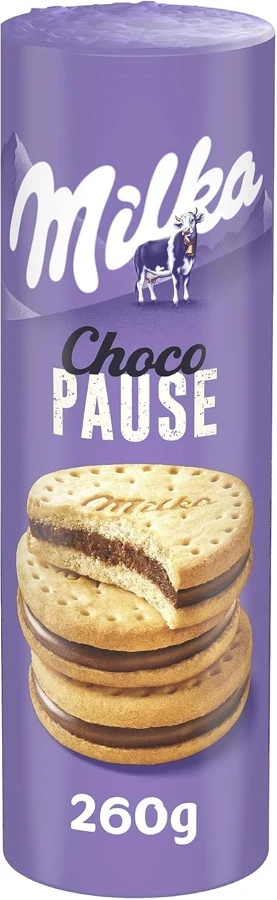 Milka Choco Pause rellenas de chocolate 260 g