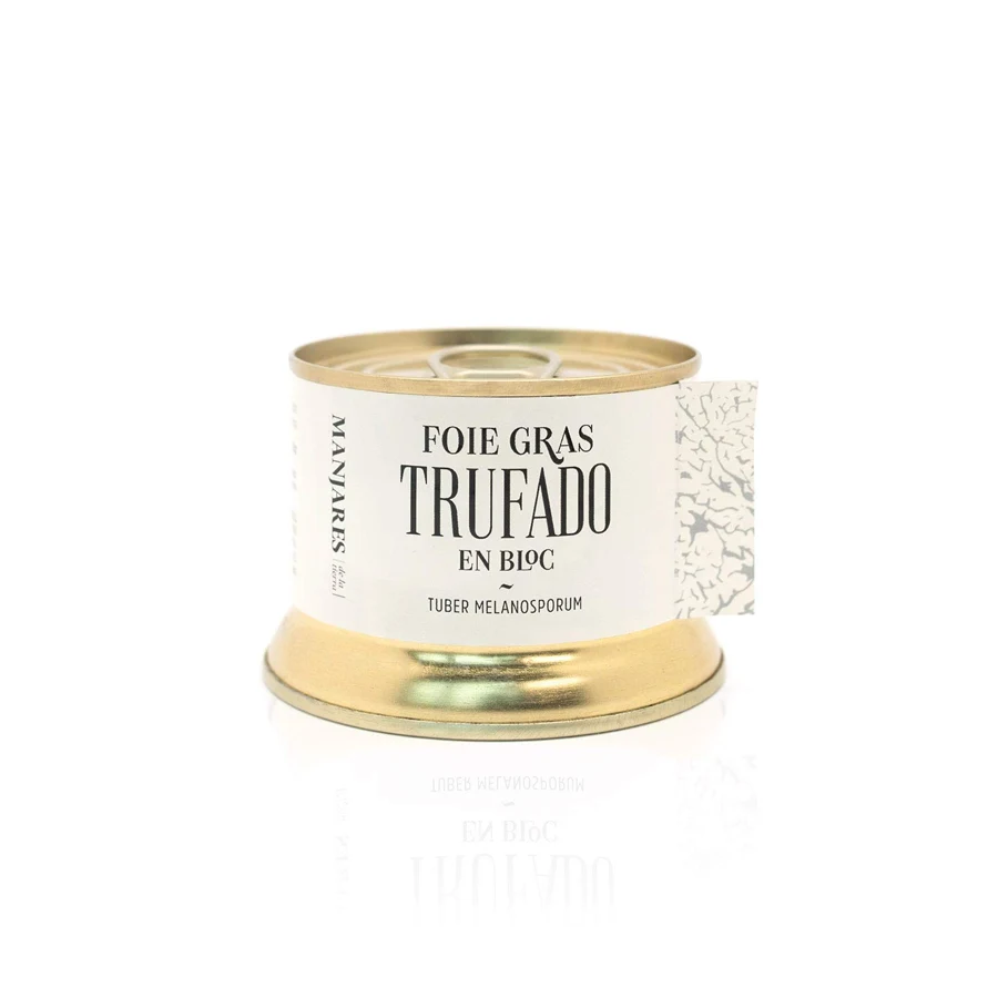 Manjares de la Tierra Bloc de foie gras trufado, 130 g