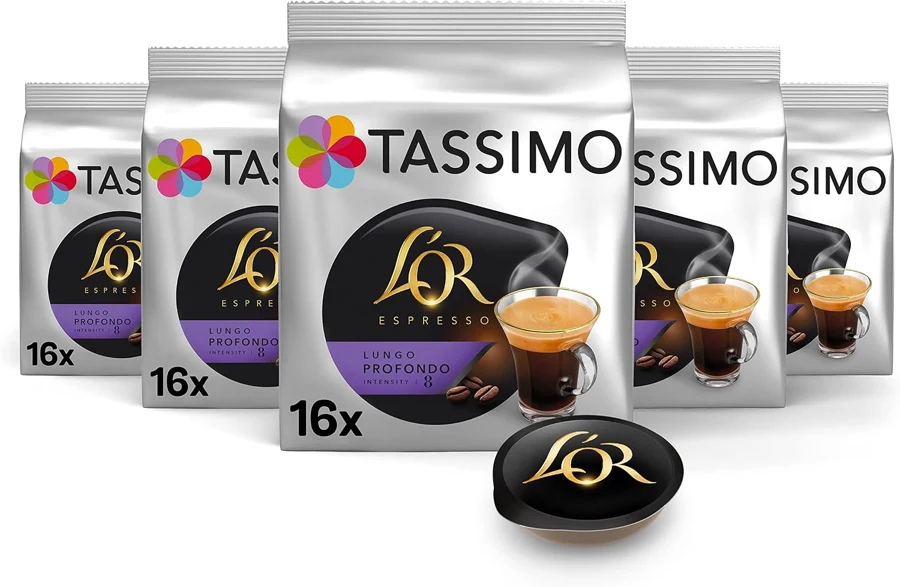 Tassimo L’OR Lungo Profondo 80 cápsulas