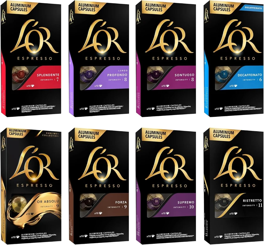 L'OR Espresso surtido de ocho variedades