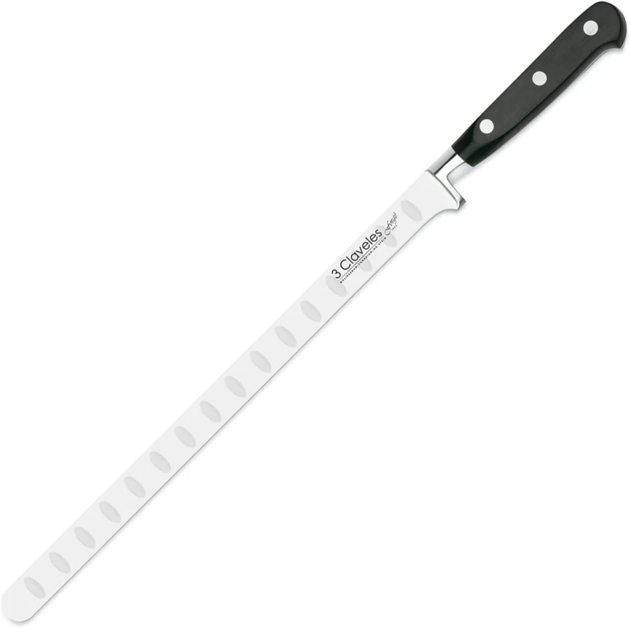 3 Claveles Forgé salmonero alveolado de 30 cm