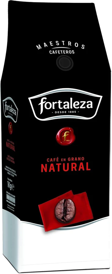 Fortaleza Natural 100% arábica en grano 1 kg