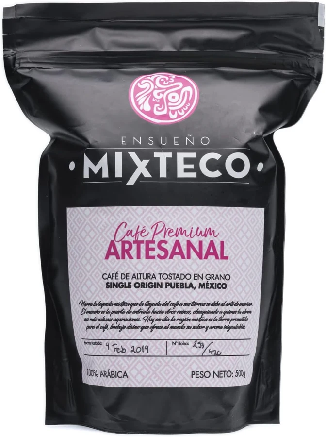 Ensueño Mixteco México Puebla arábica natural