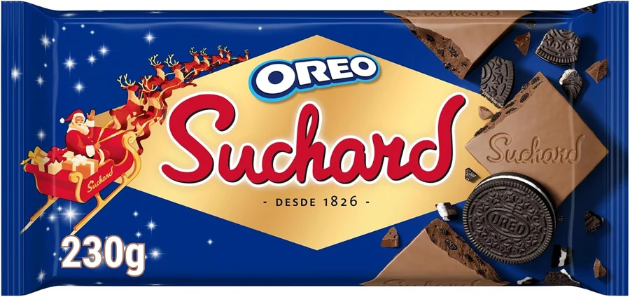 Suchard Oreo con chocolate con leche