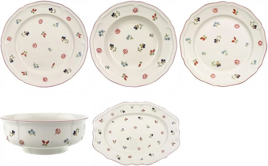 Villeroy & Boch Petite Fleur servicio de 26 piezas
