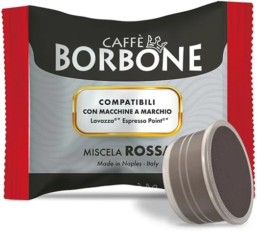Caffè Borbone Mezcla Roja Espresso Point, 100 cápsulas