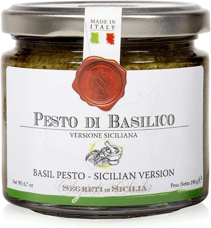 Frantoi Cutrera Pesto de albahaca, versión siciliana