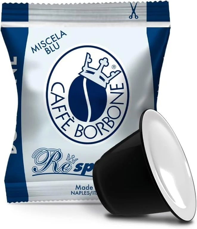 Caffè Borbone Respresso Mezcla Azul, 100 cápsulas