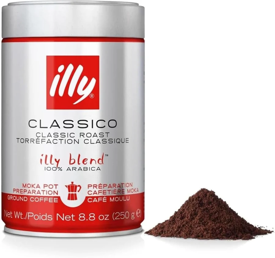 illy CLASSICO molido para moka 250 g