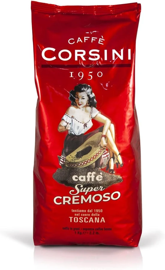 Caffè Corsini Super Cremoso en grano