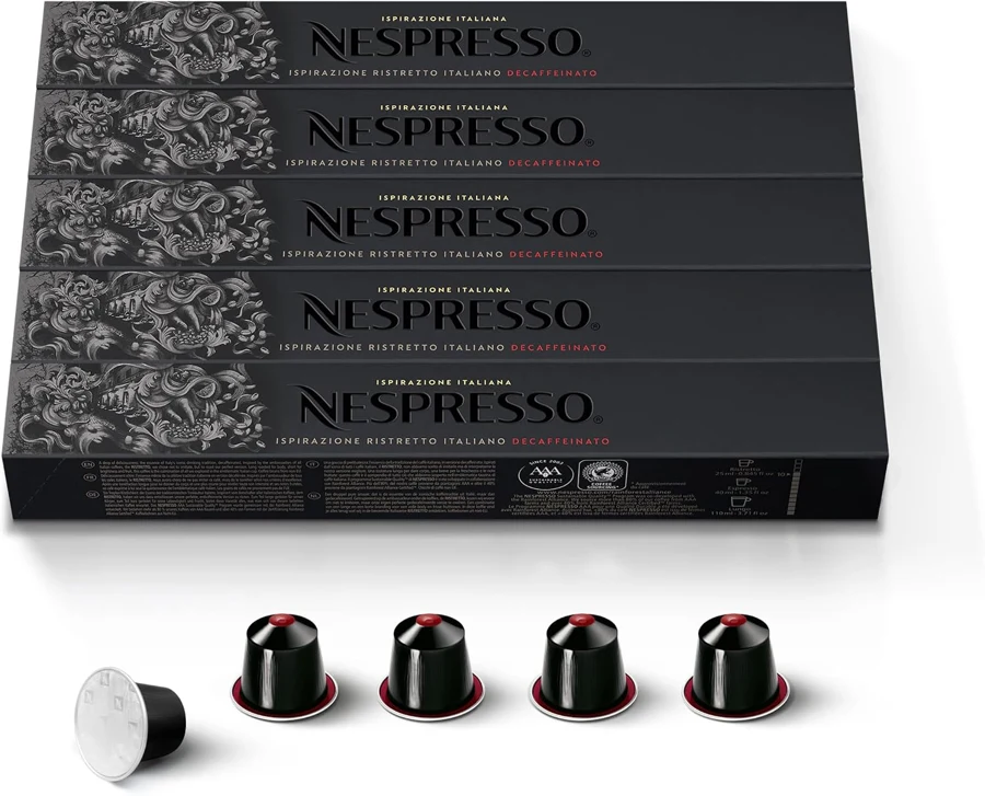 Nespresso Original Ristretto Descafeinado 50 cápsulas