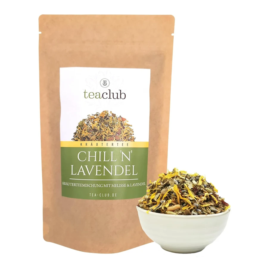 TeaClub Chill N Lavendel infusión con lavanda 100 g