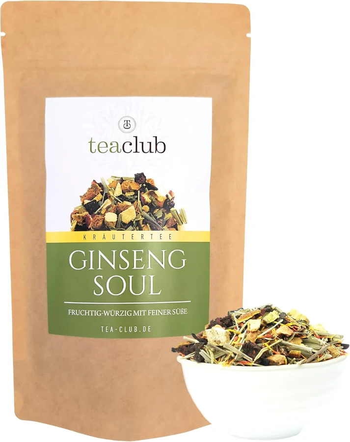 TeaClub Ginseng Soul infusión de hierbas y frutas 100 g