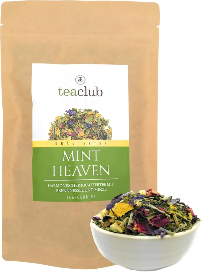 TeaClub Mint Heaven infusión de ortiga y menta 100 g