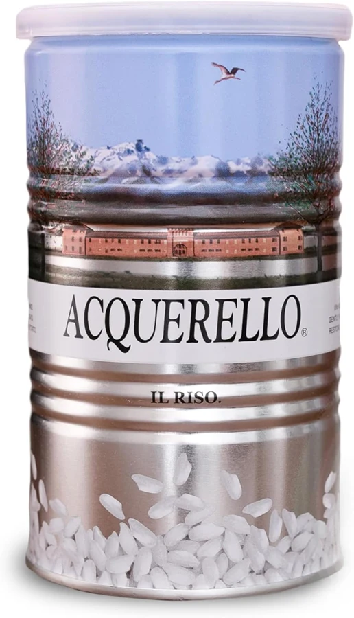 Acquerello Arroz Carnaroli envejecido 1 año lata 500 g