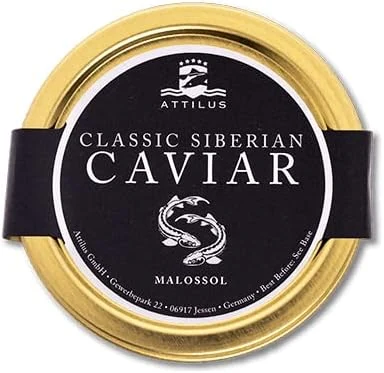 Attilus Caviar Siberiano Clásico 30 g