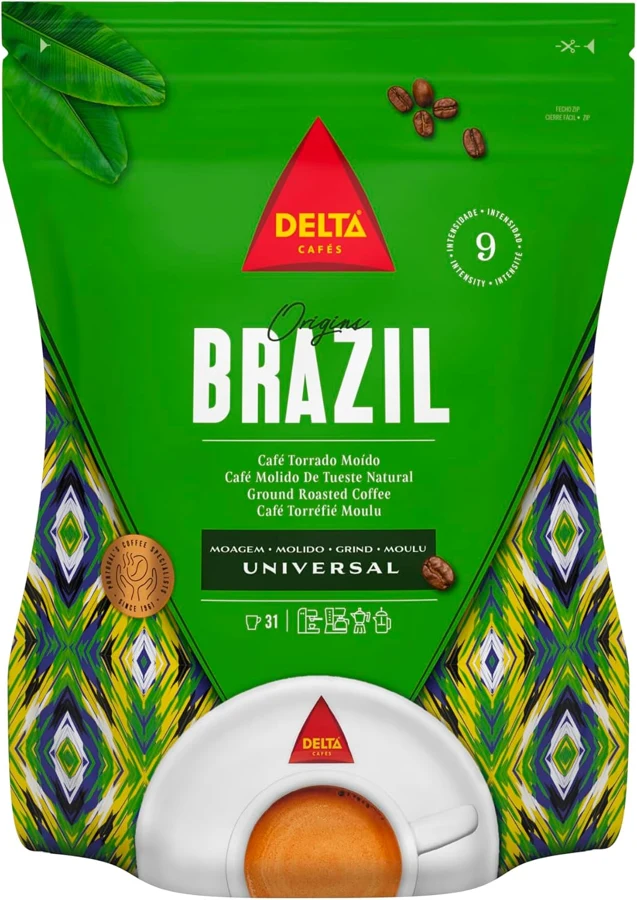 Delta Cafés Origen Brasil molido natural