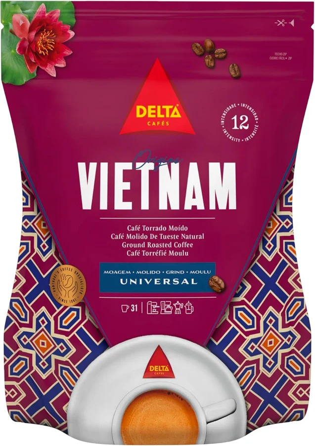 Delta Cafés Origen Vietnam molido natural