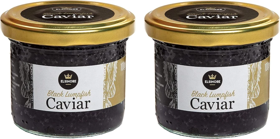Elsinore Huevas negras de lumpfish 2 × 100 g