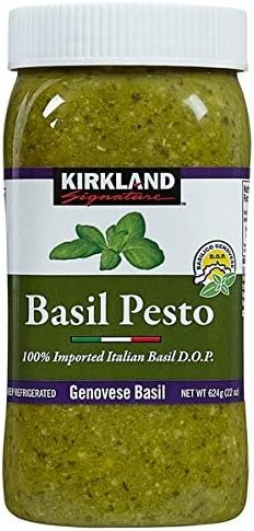 Kirkland Signature Pesto de albahaca italiana