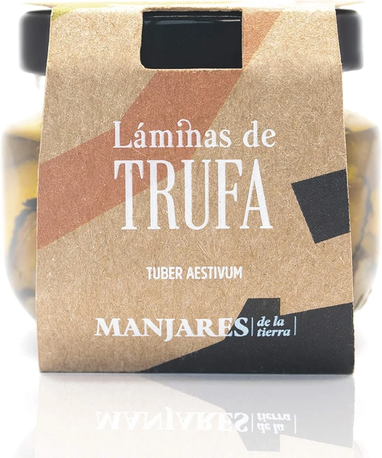 Manjares de la Tierra Láminas de Tuber aestivum en AOVE, 15 g