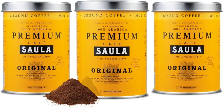 Saula Premium Original arábica molido