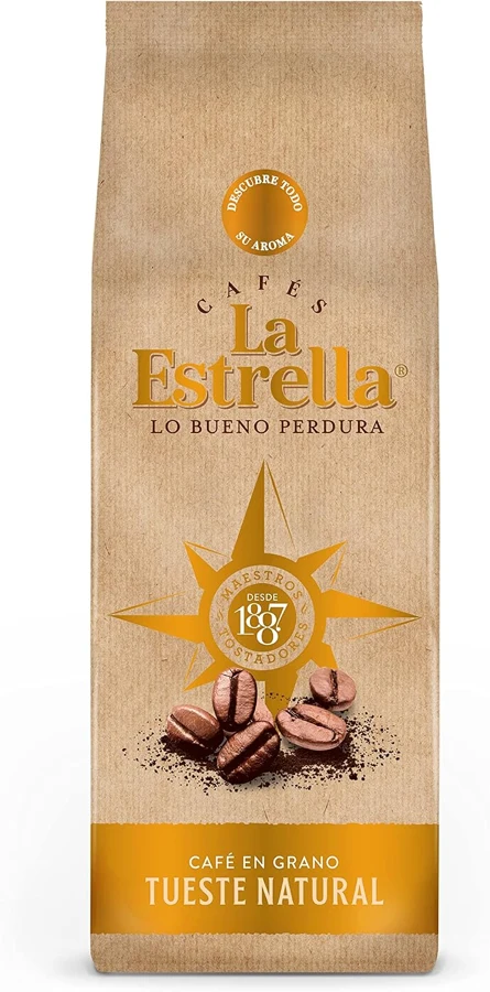 La Estrella Café en grano Natural