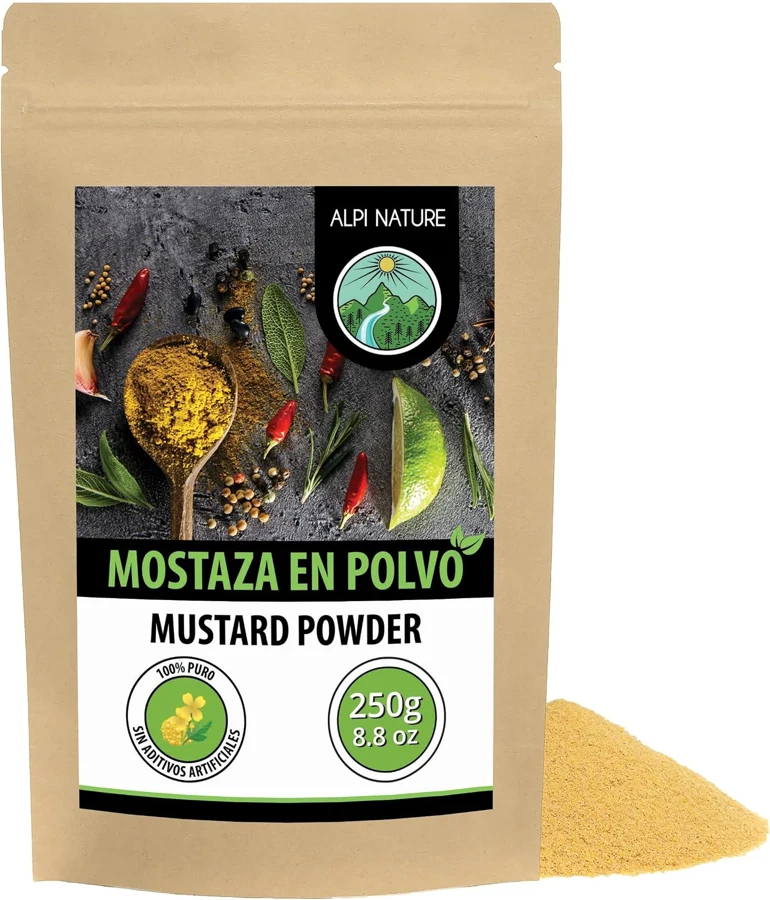 Alpi Nature Alpi Nature mostaza amarilla y blanca en polvo