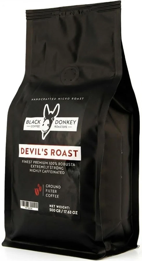 Black Donkey Devil's Roast molido, 500 g