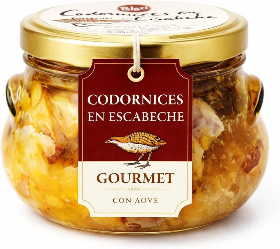Polgri Dos codornices en escabeche con AOVE
