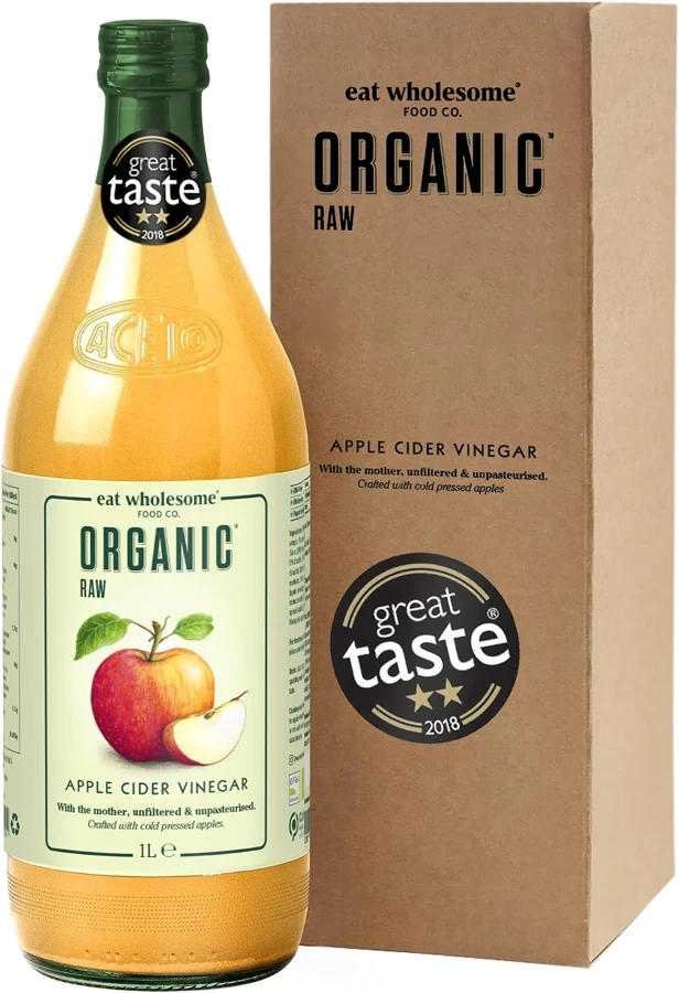 Eat Wholesome Vinagre de sidra de manzana con madre