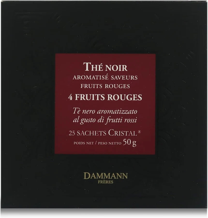 Dammann Frères 4 Fruits Rouges 25 bolsitas