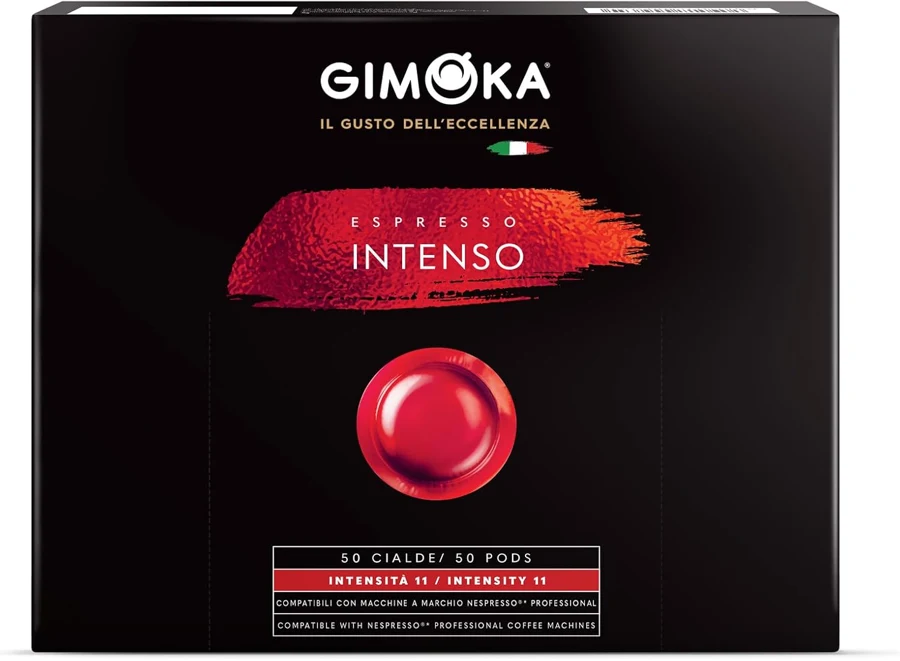 Gimoka Espresso Intenso Professional, 50 cápsulas