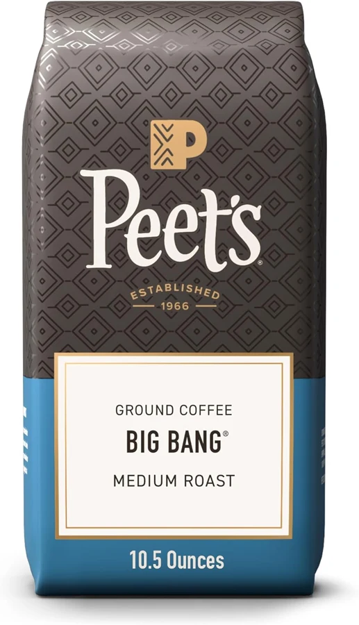 Peet's Coffee Big Bang molido tueste medio 10,5 oz