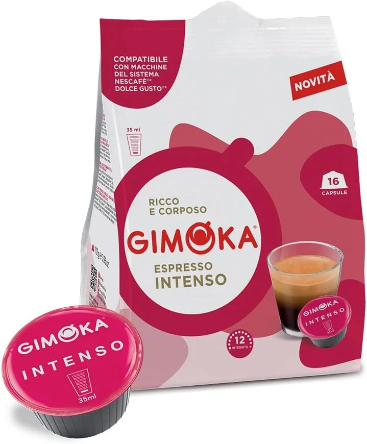 Gimoka Espresso Intenso Dolce Gusto, 64 cápsulas