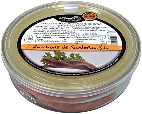 A Comer del Mar Anchoas Extra del Cantábrico en lata