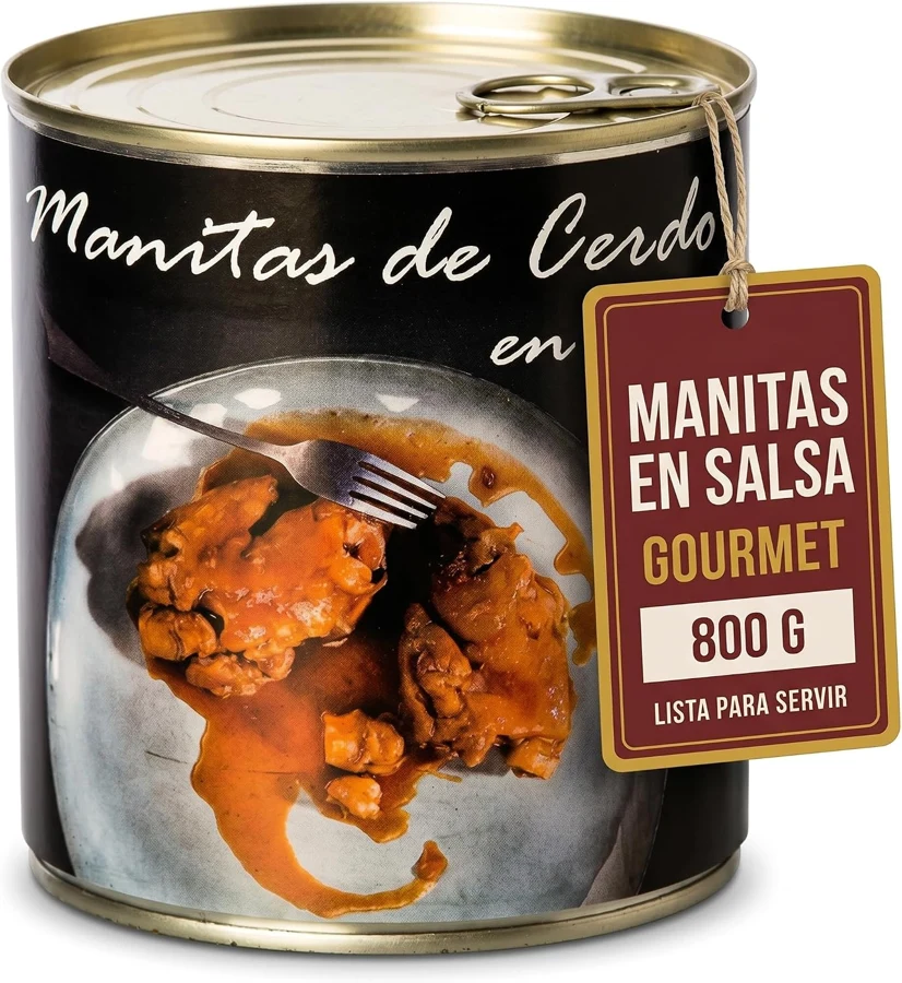 Polgri Manitas de cerdo en salsa, lata