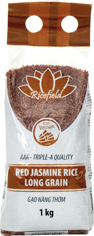 Ricefield Arroz jazmín rojo integral