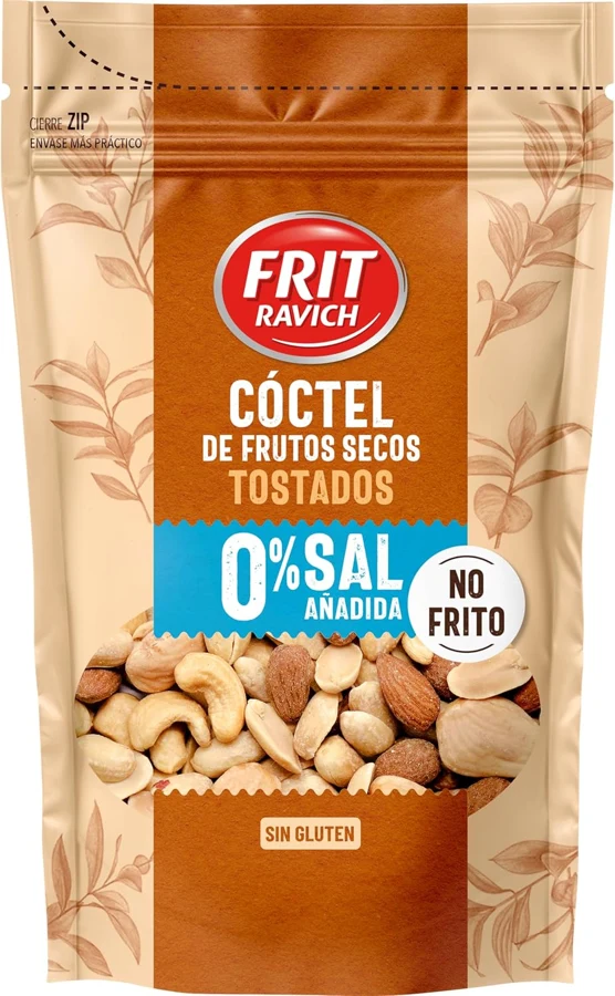 Frit Ravich Cóctel de frutos secos tostados sin sal añadida