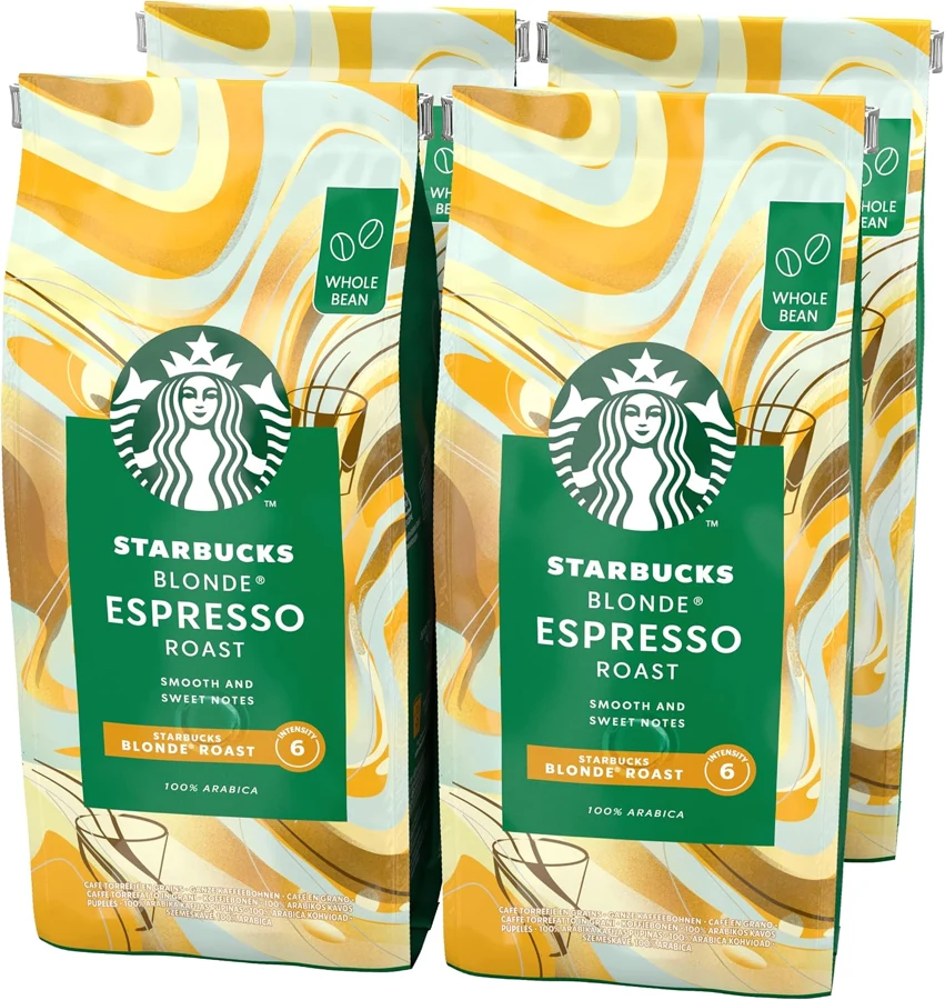 Starbucks Blonde Espresso Roast 4 × 450 g